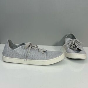 OluKai Womens Pehuea Li Lace Up Slip On Convertible Sneakers  Size 9
